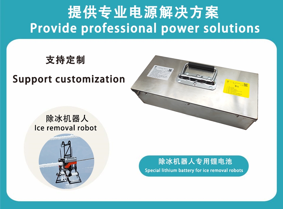 48V special lithium battery for ice removal robot