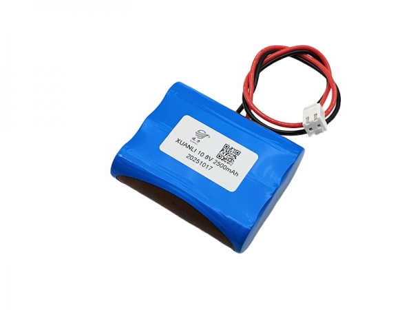 10.8V 2500mAh cylindrical lithium battery | 3S1P