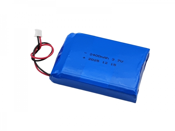 3.7V聚合物鋰電池 | 3.7V 603450 2400mAh-2P 